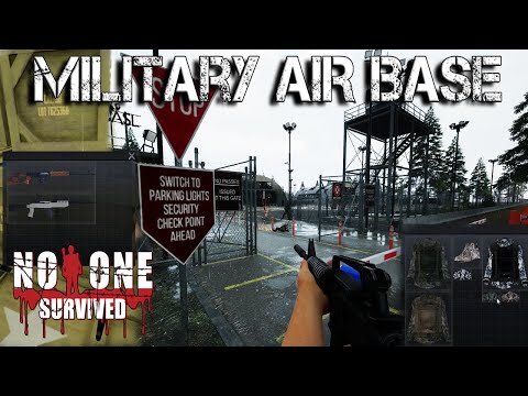 No One Survived Gameplay | HIGH RISK But BETTER LOOT Early GAME At MILITARY AIR BASE | S2 EP 3