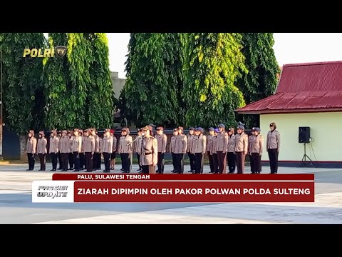PRESISI UPDATE: POLWAN POLDA SULTENG GELAR UPACARA ZIARAH DI TMP TATURA PALU 31/08/2025 15.00