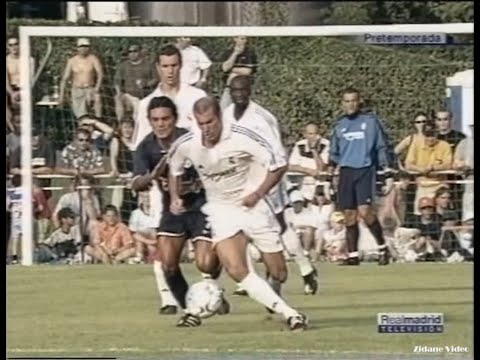 Zidane's First Pre-Season Match in Real Madrid