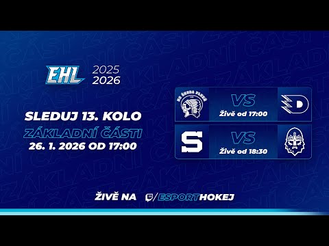 13. kolo Esport hokejové ligy 2025/2026
