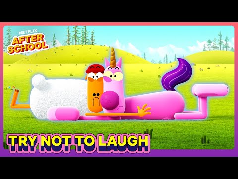 Karate Sheep Try Not to Laugh CHALLENGE 🤣💥 Netflix Family