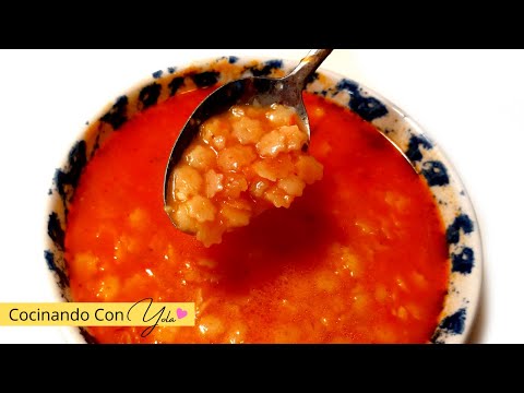 Como Hacer Sopa De Estrellitas. Facil y Sabroso.