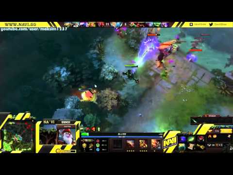 Na`Vi Dendi and Na`Vi XBOCT plays PUDGE COMMENTARY