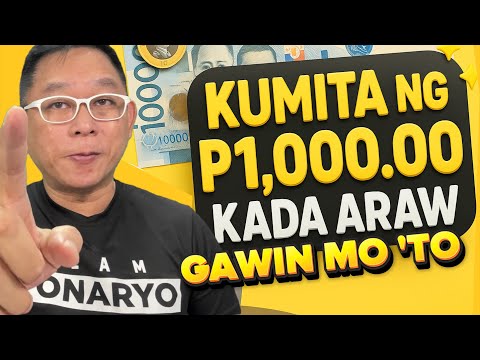 Kumita Ng P1,000 Kada Araw Gawin Mo 'To