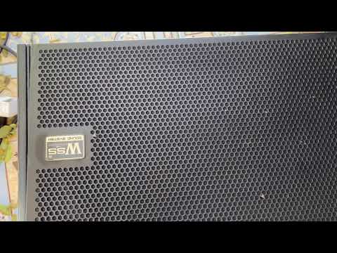 มาชมตู้เสียงกลาง12” 1x1 ค่าย Wss