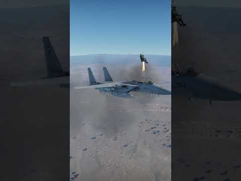 PILOT EJECTS! ⚠️ | A-10 Warthog Emergency Over Dam | #Shorts #A10Warthog #SeatEjection