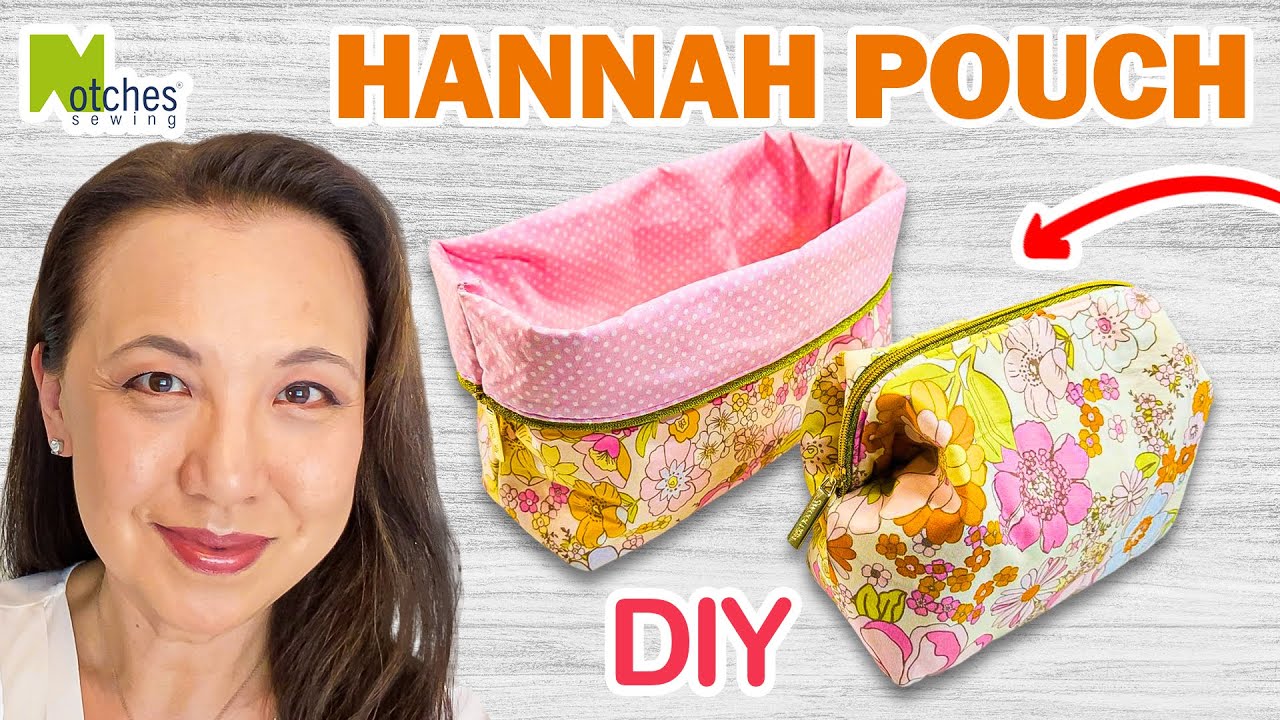 DIY Hannah Pouch: Easy Access, Convenient Storage, and Beautiful Binding Techniques!