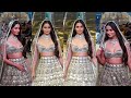 Alia Bhatt Flaunts Huge Cleavage On Ramp At Manish Malhotra Bridal Couture Show