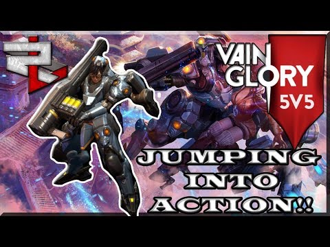 3.0 Vainglory 5v5: Bot Lane wp Baron: Bursting people out!!