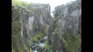 preview picture of video 'les gorges de Fjadrargljufur'