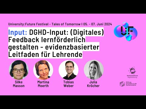 Video: Feedback lernförderlich gestalten