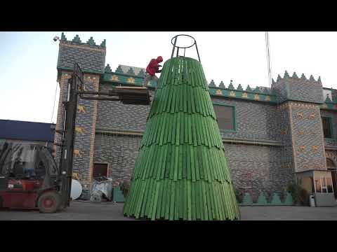 2017.12.23 Preparation for the 2017 Babylon Christmas New Year Festival