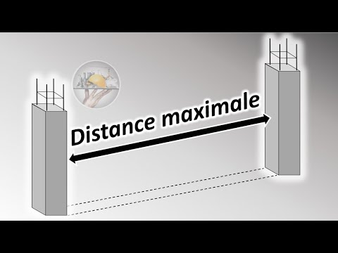 What is the maximum distance between two posts?