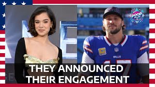 Hailee Steinfeld Gets Engaged to Bills Quarterback Josh Allen