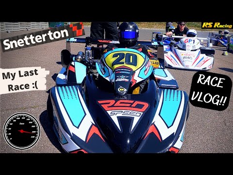 MY LAST RACE!! Snetterton VLOG: Division 1 Superkart - My last Race Weekend! 😭😮