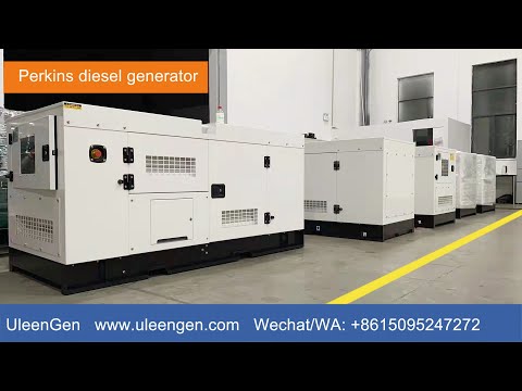 100kw 125kva Perkins diesel generator powered by Perkins 1106A-70TG1