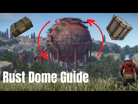 How to Climb and Loot the Dome Monument - (Fastest Way) | Rust Tutorial