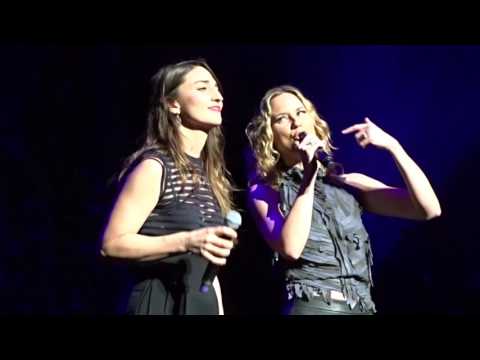 Jennifer Nettles and Sara Bareilles - She Used To Be Mine -  NYC 1/20/16 - NOT FULL SONG