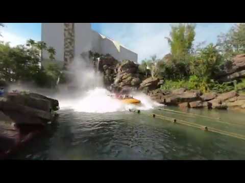 3D Jurassic Park Tour | Islands of Adventure at Universal Studios Orlando (VR180)