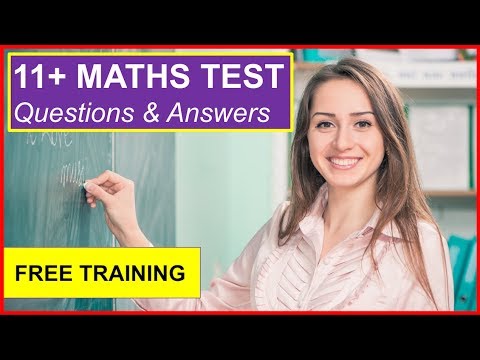 11+ MATHS TEST Questions & Answers (PASS Eleven PLUS!)