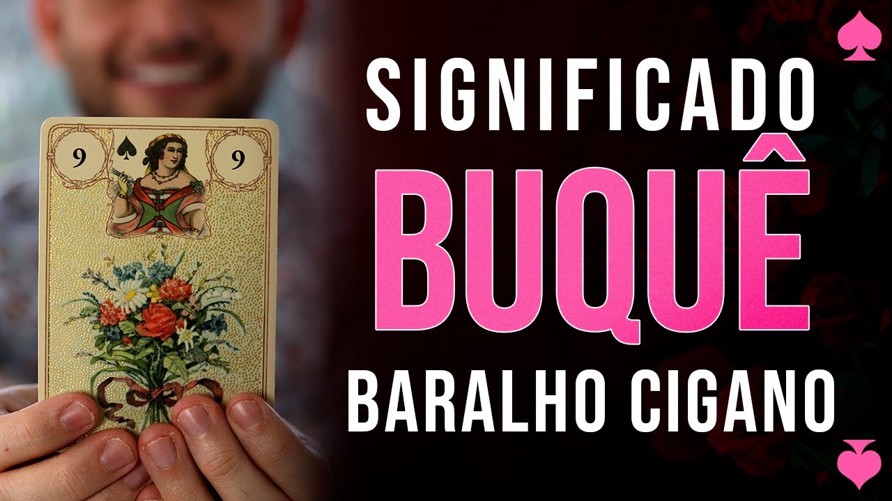 Significado carta Buquê / Flores - Baralho Cigano - Carta 9