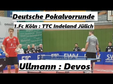 Belgische Top Spieler Vs U19 Vize Meister  R.Devos(2395TTR) : L.Ullmann(2180TTR)