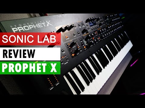 Sequential Prophet X Big Fat Synth - SonicLAB Review