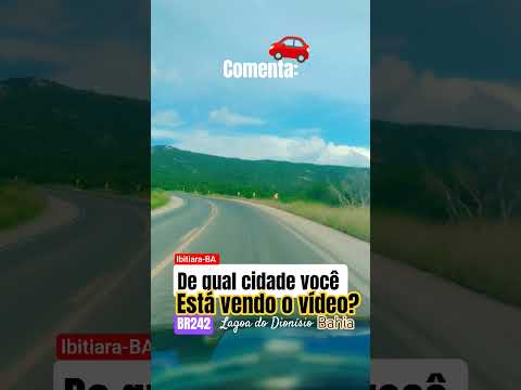 🌎🇧🇷🌵🚗 Ibitiara BA - Lagoa do Dionísio #ibitiara #bahia #br242