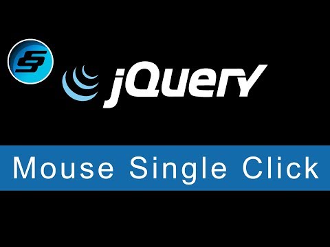 Mouse Single Click jQuery Ultimate Programming Bible