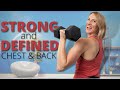 25 Minute Chest Back Dumbbell Workout
