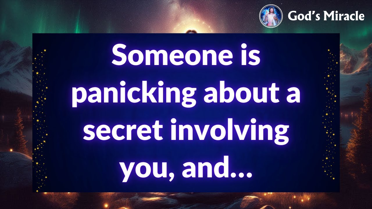 💌 Someone is panicking about a secret involving you, and…