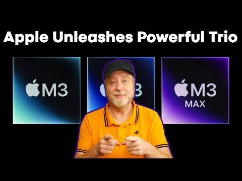 Apple Unleashes Powerful Trio: Meet the M3, M3 Pro, and M3 Max Processors