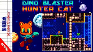Dino Blaster Hunter Cat - Hack of Alex Kidd in Miracle World [SMS] Demo 1
