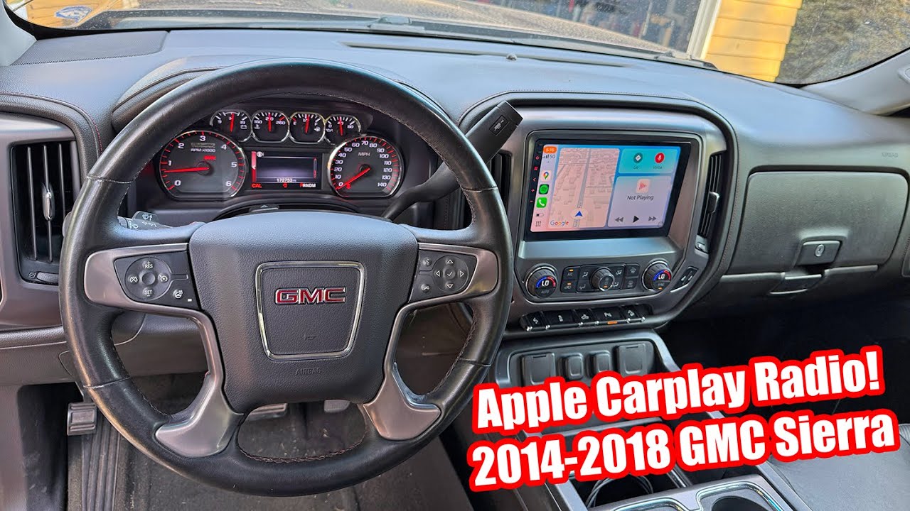 Bringing My 2015 GMC Sierra into 2025! (Eonon 10.1 Inch Wireless CarPlay | MANGOAL 4K Dash Cam)
