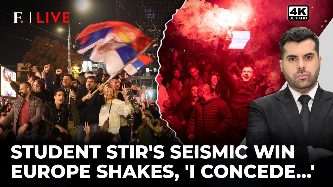 12 Years In Power, 1 Shock Defeat: Student Revolt Topples Strongman In European Nation|FirstpostLive