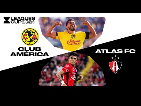 Leagues Cup 2024: Club América 2 vs 1 Atlas FC | Full Time Highlights