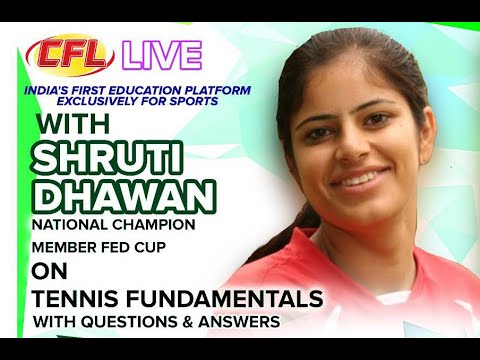 Session on Tennis Fundamentals by Shruti Dhawan