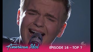 Caleb Hutchinson: Prince&#39;s MOST ICONIC Hit &quot;When Dove&#39;s Cry&quot; With Country Twist | American Idol 2018