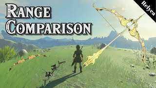 40 vs 50 vs 8,000 Range Bow Test