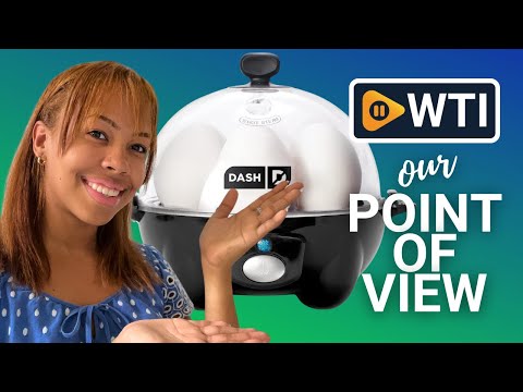 DASH Rapid Egg Cooker: 6 Egg Capacity Electric Egg Cooker for Hard Boiled Eggs - WTI product video review