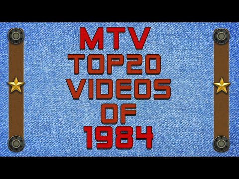 MTV Top 20 Videos of 1984. Best videos of 80`s.