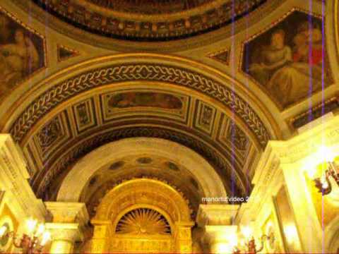 Roma, Cappella Madonna dell'Archetto con tempere di Costantino Brumidi (manortiz)