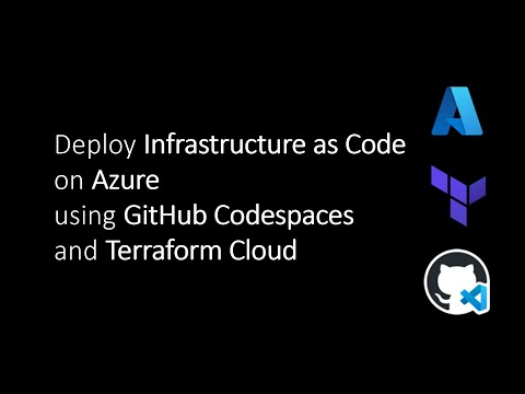 👨‍💻 Github Codespaces for Microsoft Azure  ☁  with Terraform Cloud