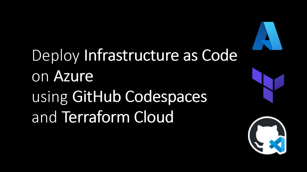 👨‍💻 Github Codespaces for Microsoft Azure  ☁  with Terraform Cloud