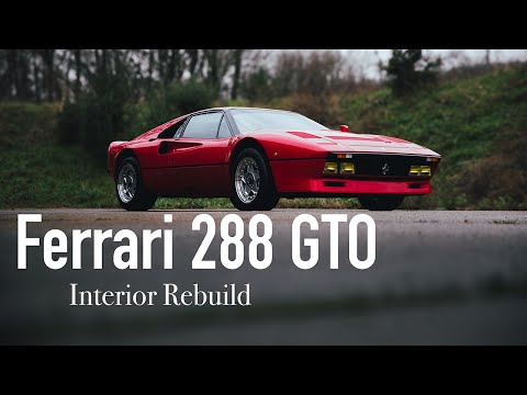 Thumbnail for Ferrari 288 GTO Interior Restoration by Ferrari 288 GTO