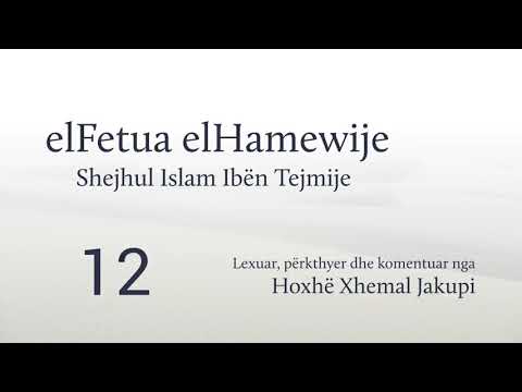 12. elFetua elHamewije - Hoxhë Xhemal Jakupi