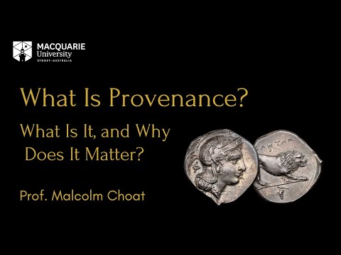 What Is Provenance? What Is It, and Why Does It Matter?