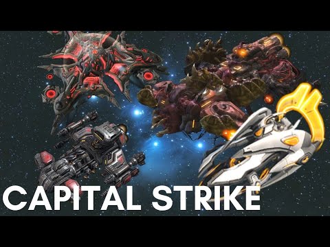 CAPITAL SHIPS vs NO SKY FURIES = OP - KITCHEN SINK | Weekly Brawl [Starcraft 2 Direct Strike]