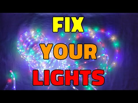 How to fix your low voltage LED Christmas lights