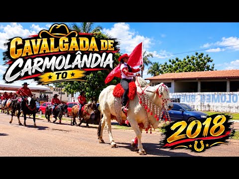 Cavalgada de Carmolândia Tocantins 2018 